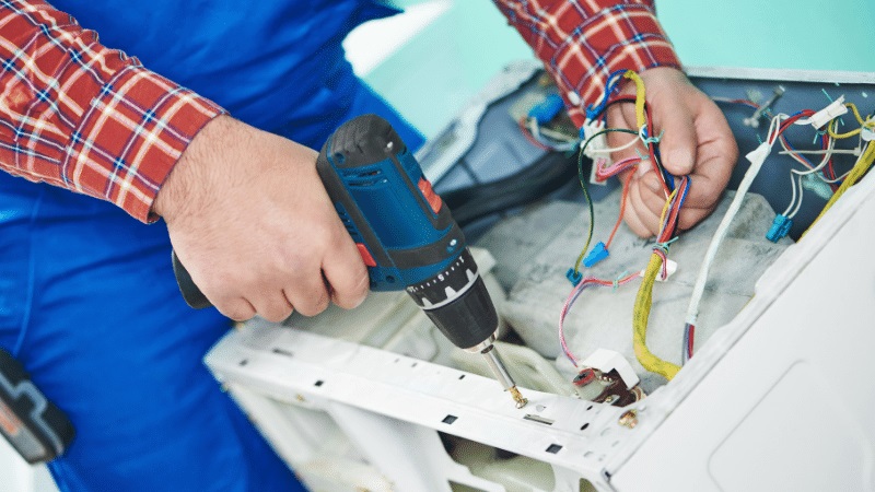 Torbalı Samsung Samsung çamaşır makinesi kart tamiri – Su almama arızası orijinal parça ile giderildi. - Teknik servis örneği